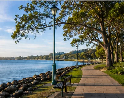Cleveland bayside pathway